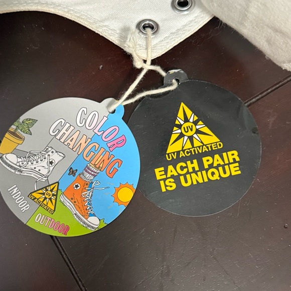 Converse Chinatown Market Color Changing Canvas Sneakers Mismatched Size 10.5/11 - Picture 6 of 7